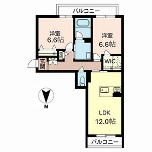 シャーメゾン京終 0205号室