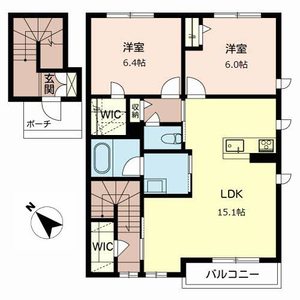 シティパレスⅢ 0202号室