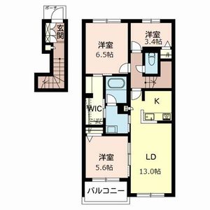 シャーメゾンＦＵＫＵ 0203号-3