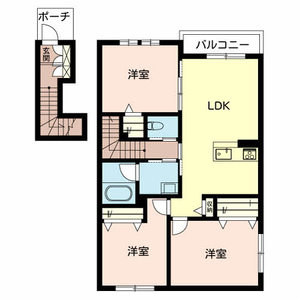 ヴァンヴェール生駒 0201号室