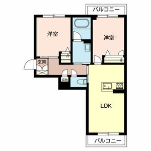 Ｇｒａｎｄ　Ｐｒａｉｓｅ　Ａ棟 A205号室