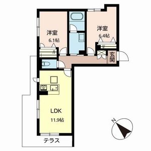 シャーメゾン四条桂川 0105号室