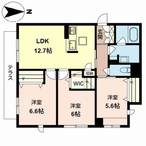シャーメゾン　和田 0105号室