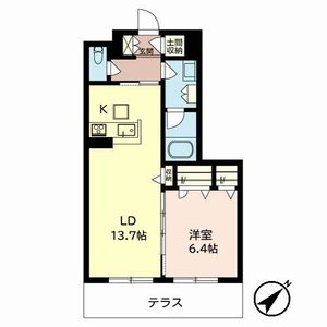 ル　ボワ　ヴェール 0105号室
