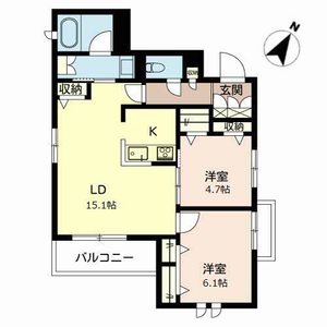 シャーメゾン海運 0201号室