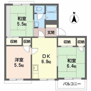 タウニィ高松 B203号室