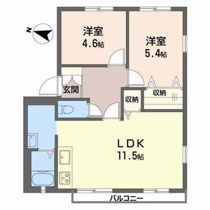 フレグランス高松 0201号室