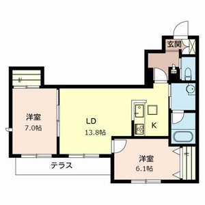 シャルマン・ラ・リベルテ 0102号室