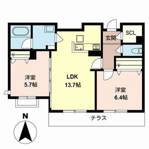 シャーメゾン　サカイパークスⅡ 0102号室
