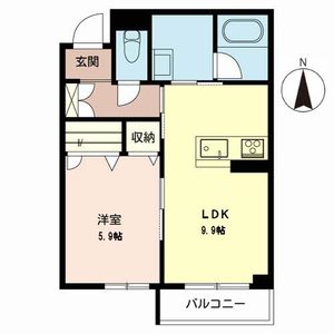 シャーメゾン勧修 0302号室