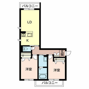シャーメゾンＦＵＪＩＭＯＴＯ 0201号室