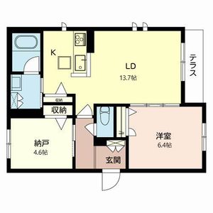 ＭＡＩＳＯＮ　ＦＯＲＥＮＡ 0103号室