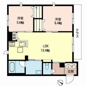 クレオール鶴見２番館 0101号室