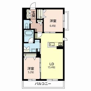 シャーメゾン大枝南 0206号室