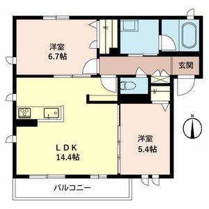 シャーメゾン　ブルームステージ 0201号室