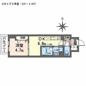 プラシーデンス本町 0703号室