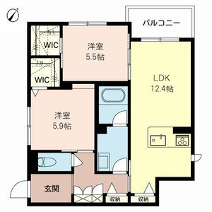 Ｄ’ｓ　Ｃｏｕｒｔ大淀北 0201号室