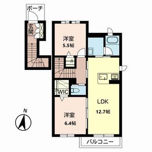 シャーメゾン　縁 0201号室