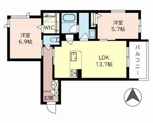 Ｆｅｌｉｃｉａ　武庫之荘 0201号室