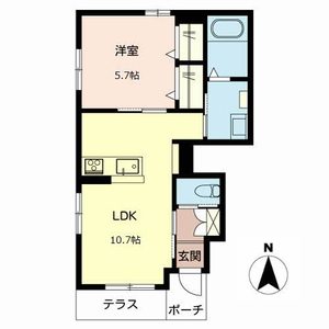 シャーメゾンウェルビレッジ 0101号室