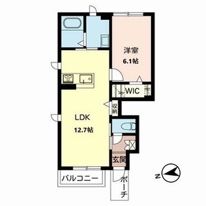 シャーメゾン福来 0101号室