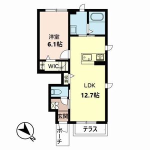 シャーメゾン福来 0103号室