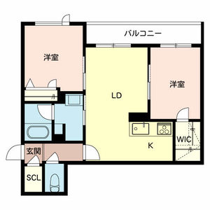 シャーメゾン千本 0201号室