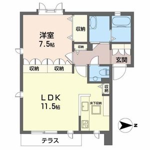 シャーメゾン丸橋 C102号-2