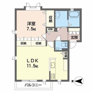 シャーメゾン丸橋 C201号室