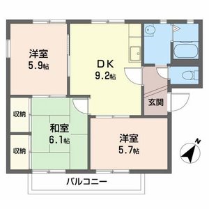 ガーデンタウン清水 B201号室