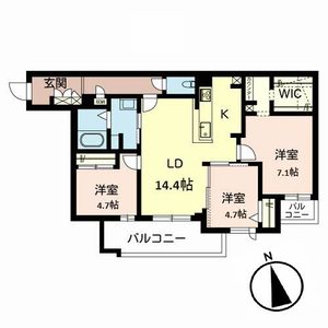 ル・ブラン香櫨園 0203号室