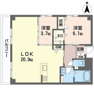 アンソレイユＫ 0106号室