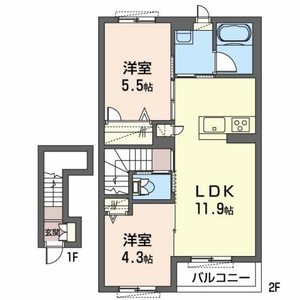 カーサグラス　オエステ A203号室