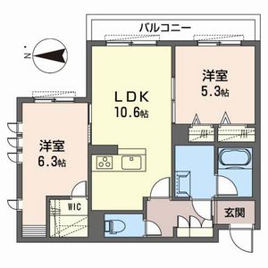 シャーメゾン　くらがり坂 0202号室