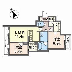 シャーメゾン　セレナ　ヴィラ 0202号室