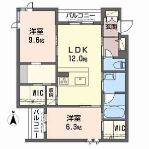 シャーメゾン　コンフォーザ 0203号室