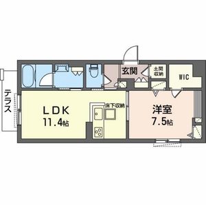 Ｐｉｎｅ　Ｔｅｒｒａｃｅ 0102号室
