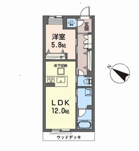 ＳｈａＭａｉｓｏｎ　Ｎａｇａｉｋｅ B105号室