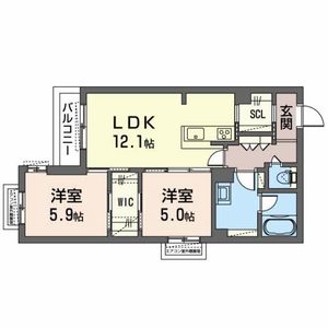 シャーメゾン八戸ノ里 0303号室