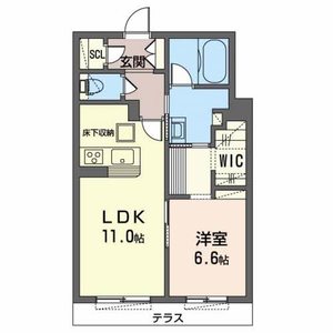 シャーメゾン　リュエル八戸ノ里 0102号室