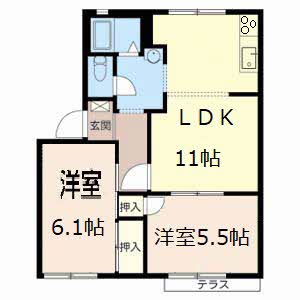 ファミール森 0103号室