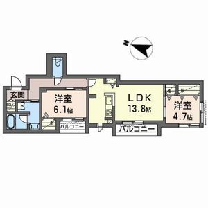 シャーメゾンガーデンズ六甲曾和 0202号室