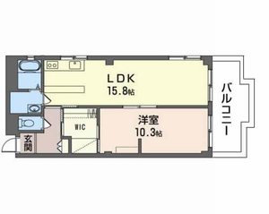 花太コーポ篠尾 005B号室