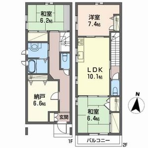 芦屋月若町メゾネット 0002号室