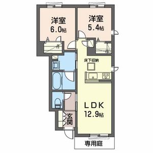 ウィステリア B105号室
