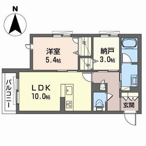 シャーメゾン　セレーノ B201号室