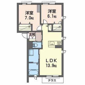プロヌーブ今福Ⅱ A103号室
