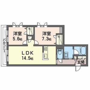 シャーメゾン・ラ・スイートＫＡＭＩＹＡ 0203号室