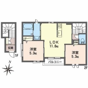 フレッシュコート　Ⅱ番館 0201号室