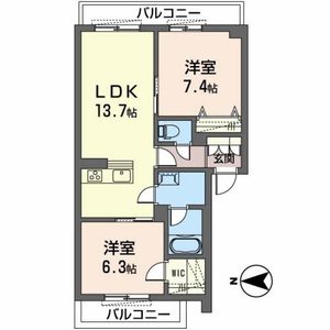 シャーメゾン乙出Ⅲ 0202号室